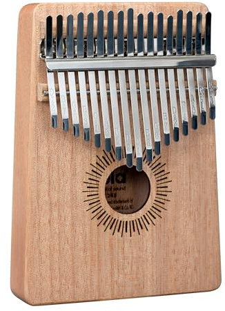 Sela Kalimba 17 - Natural, Daumenklavier mit 17 Zungen in C-Dur, mit Tasche
