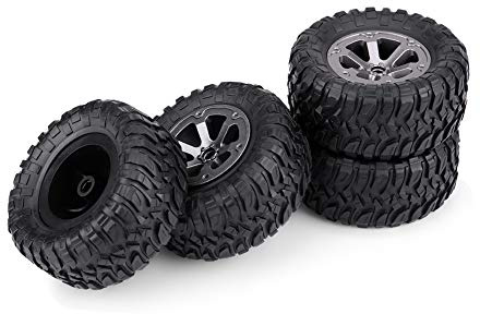 RC-Crawler-Reifen, 1:16 RC-Autoreifen, kompakt, tragbar, professionell, 4 Stück, sicher für RC-Car-Shop für Spielplatz