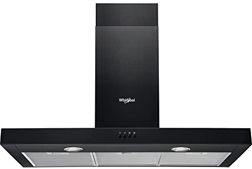 Whirlpool WHBS 95 LM K cappa aspirante 428 m³/h Sospeso Nero D