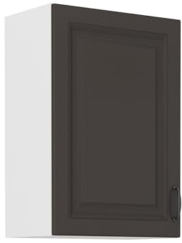 Kuechen-preisbombe Hängeschrank 50 cm Stilo Grau Küchenzeile Küchenblock Küche Landhaus Einbauküche