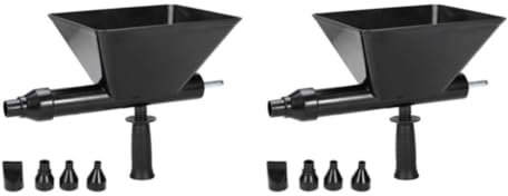 rongweiwang 2 Set of Electric Cement Pointing Grouting Machine - Funneling Input High Efficiency Quick Fill-in Flat Automatic Mortar, 2Set