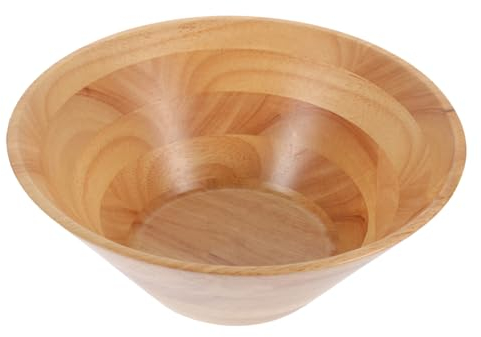 MAGICLULU Bol Bois Naturel Forme pour Fruits Et Collations Design Élégant Et Pratique pour Décoration Et Camping