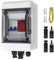 GTYORUS Boitier de Jonction Photovoltaïque Solaire, IP65 Protection Contre Les Surtensions DC Photovoltaïques, 1 String 500V PV DC Disjoncteur avec Fiche Solaire(1 in 1 out, 25A)