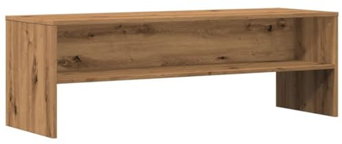 vidaXL Mueble de TV Madera de ingeniería Roble artisian 120x40x40cm, Soporte de TV, Banco de TV, Muebles para Equipos de música, aparador de TV