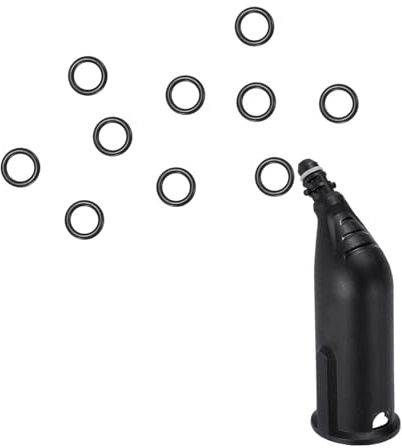 10 Stück O-Ring Gummi Dichtungsring für Kärcher SC2 SC3 SC4 SC5 CT10 Dampfreiniger Teile (schwarz)