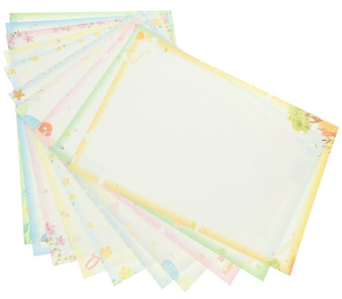 TEMPNAP 50blätter Dekoratives Druckpapier Mit Zarten Mustern Farbige Druck Und Bastelpapier Für Kreative -projekte Für Kunst Fotodruck Und Mehr