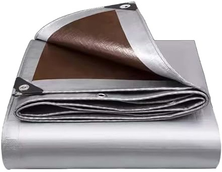 Telone impermeabile resistente, spessore 7 mm, con occhielli, resistente agli strappi e allo sbiadimento, perfetto per campeggio, tenda a baldacchino, protezione esterna e uso pesante