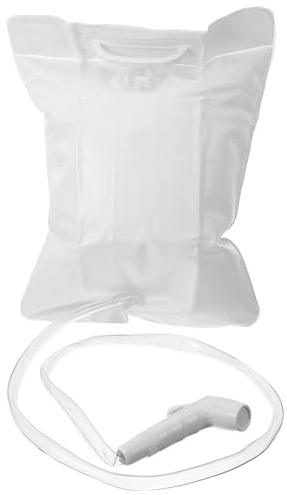 ULTECHNOVO Tragbare Campingdusche 10l PVC Wassersack Leicht und Kompakt für Outdoor Camping und Wandern zum Duschen Unterwegs