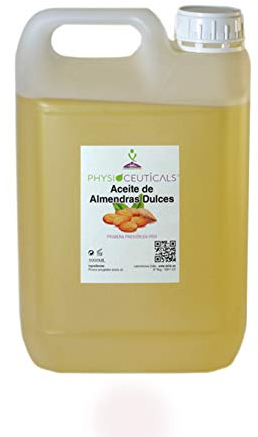 PHYSIOCEUTICALS - 5 LITROS - ACEITE DE ALMENDRAS DULCES PRIMERA PRESIÓN EN FRIO | Aceite para masajes | Masajes profesionales