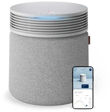 BLUEAIR Blue Signature Purificatore d’Aria per Grandi Ambienti – Silenzioso e Intelligente fino a 154 m² | Tecnologia HEPASilent™ | Rimuove Allergeni, Polvere, Fumo, Muffa e Peli di Animali