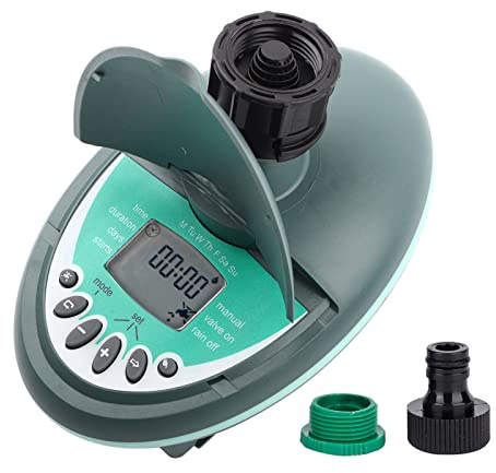 Automatische Bewässerung Timer G3/4-Zoll-Buchse männlich Bewässerung Timer Smart Bewässerung Controller Automatische Timer Bewässerung Controller für zeitgesteuerte Bewässerung Garten