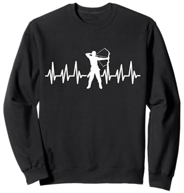 Bogenschießen Geschenk Schützenverein Bogen Pfeil Männer Sweatshirt