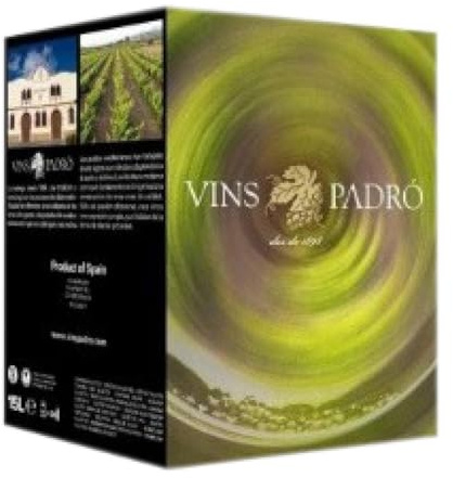 Padró Blanco Bag in Box 15 L Vino blanco