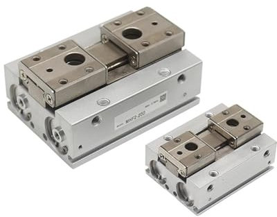 EGTDSFGJA MHF2 Doppelt wirkenden Low Profile Air Greifer Pneumatische Zylinder parallel greifer Serie MHF2-8D 16D 20D D1 D2 greifer pneumatische(MHF2-16D2)