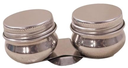 Badiman Tazza per Pittura a Olio per Miscelazione, Supporto per Trementina, Contenitore per Materiali Artistici, 2 Pezzi
