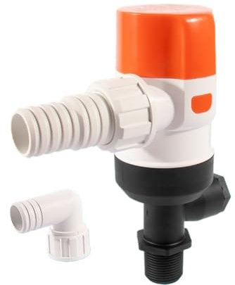 QAVLXIE 1 st. ventilation, betespump, levande fisktank, vattenpump, gata, ubåt, vattenpump, dykpump (12 V13d1100 GPH)