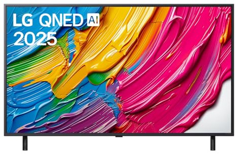 LG QNED 50QNEB0A6A Smart TV 50 UHD 4K 2025, Panel QNED, HDR, AI ThinQ, Dolby Digital, webOS, Negro