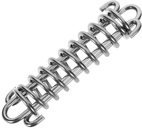 Toddmomy Stoßdämpfende Edelstahlfeder Für Hundeleinen Mit 41 Kg Zugkraft Robuste Leinenfeder Für Trainings Und Laufleinen Outdoor Zubehör Für Wanderungen Und Camping Geeignet Für Große Hunde