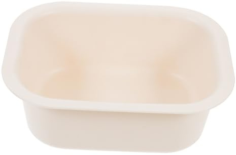 DECOMELODY Tragbare Badewanne und Wickelkommode mit Dickem Pp Kunststoffbecken Bruchsicher und Formstabil für Wickeltisch und Waschplatz