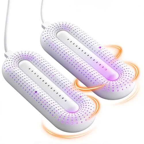 Sunshine smile Schuhtrockner Elektrisch,Stiefeltrockner,Faltbarer Schuhtrockner,Handschuhtrockner Trocken mit UV-licht,Schuh Trockner Tragbarer,Schnelltrocknung für fußballschuhe Skischuhe