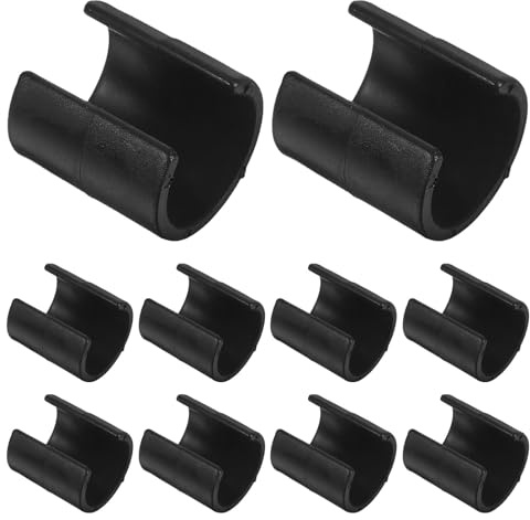 PAMINGONO 10 Stück Teiliges Eckfahnen clips aus Langlebigem Abs für Fußballtraining Stabile Befestigung für Trainingsgeräte Sicherer Halt bei Agility übungen Geeignet für Indoor und Outdoor