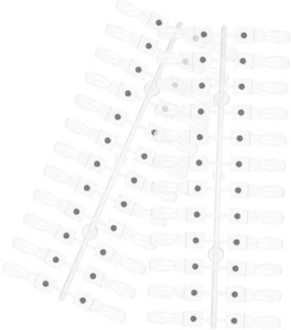ULTECHNOVO Présentoir Magnétique pour Vernis à Ongles 48 Pièces Nuancier 2 Sets pour Pratique Nail Art Échantillons Couleurs Fidèles Débutants et Entraînement Manucure Accessoire