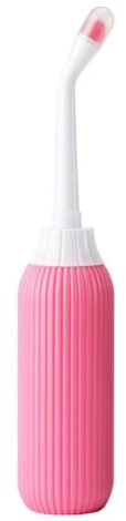 FUANA Bidet portable pour usage privé 500 ml EVA + PP Bouteille de chasse d'eau personnelle pour hygiène féminine soins bébé et nettoyage post-partum Rose/vert