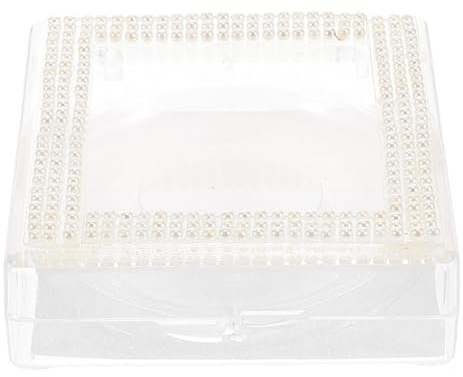 PRETYZOOM Caja de Pestañas, Estuche para Pestañas Postizas, Plástico Transparente, Portátil, Ventana, Almacenamiento Seguro y Acceso Fácil, para Viaje y Uso Ocasión