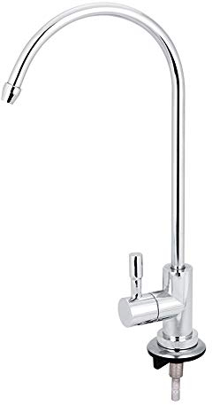 1/4 '' Edelstahl Wasserhahn Verchromt Umkehrosmose Gans Hals Schnelle Verbindung Trinkwasserfilter Küchenhahn