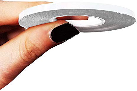 4R Quattroerre.it 10452 Trim Stripes Klebestreifen für Autos, Weiß, 3 mm x 10 mt