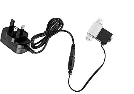DONGKER Aquarium CO2 Solenoid Valve, DC 12V CO2 System Regulator Magnetic Valve for Aquarium Fish Tank Water Plant Grass Grow