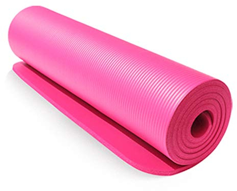 REJOON 10 mm Yogamatte Übungspad Dicker Rutschfester Faltbarer Gym Fitnessmatte Pilates Outdoor Indoor Training Gym Übung Fitness Teppich