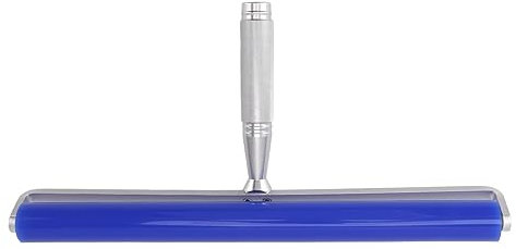 Lybunair Rouleau Anti-Peluches réutilisable Bleu, Rouleau Collant à Faible viscosité, Outil de Nettoyage Manuel en Silicone pour Cheveux, écran, poussière (16 Zoll)