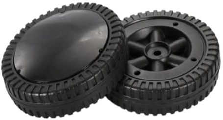Armastuse Grillräder Ersatzteile, 2 Stück Gasgrills Räder Grill Räder Ersatzteile Kunststoff Radgrill Ersatzteile BBQ Wheel Kit Grill Räder Teile mit Radabdeckung