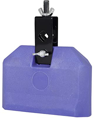 Blaue Kuhglocke, Musik-Performance-Tool, mit Trommelstöcken, Kuhglocke für Schlagzeug, Kuhglockeninstrument, Verwendet Als Jubelglocke, Alarmglocke oder Schlaginstrument