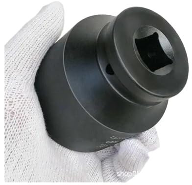 APVMFMKLTG 1 STÜCK 3/4 Zoll 19 mm Antrieb Schlagschrauber Sechskant 17 mm bis 75 mm großer Schraubenschlüsselkopf Schraubenschlüsselhülse for elektrische Schlagluftpneumatik(34mm)