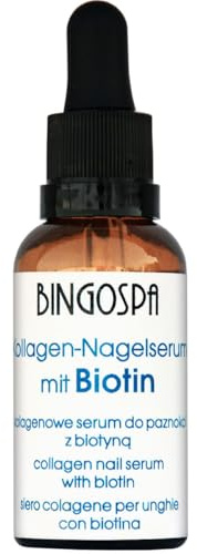 Kollagen-Nagelserum mit Biotin 30ml BINGOSPA für geschädigte Nägel, Regeneration und Wachstum, gegen Brüchigkeit