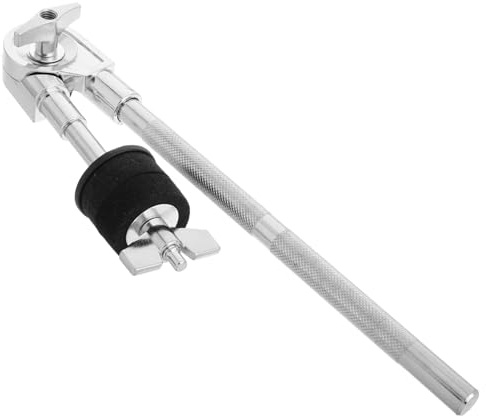 Sosoport Soporte de Batería Metal para Platillos Cabeza Giratoria Accesorios de Percusión para Batería Diseño Portátil para Conciertos y Giras Soporte para Platillos de Bombo