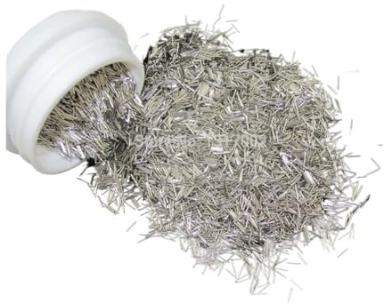 TIEOAXFT Mini perni for buratto Magnetico 1000g Aghi for lucidatura Gioielli, perni magnetici in Acciaio Inossidabile(0.4X5mm)
