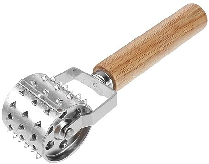 OUNONA Meat Hammer Tenderizing Tool Rolling Needle Blades for Beef Chicken Steak Poultry Kitchen Meat Tenderizer for Home Restaurant Use
