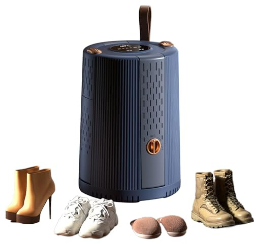 Secador de zapatos eléctrico - calentador de maletero de desodorizante ajustable con temporizador, control de temperatura de 3 modos | Aparato de secado de zapatos portátil para zapatillas, appar