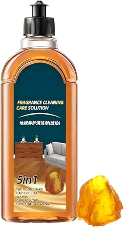 5 in 1 Bodenreiniger Bodepflege 500ml Floor Cleaner Schnelltrocknend, Schmutzentfernend & Pflegend Ideal Für Laminat, Parkett & Fliesen Konzentrat Für Sauberkeit & Glanz
