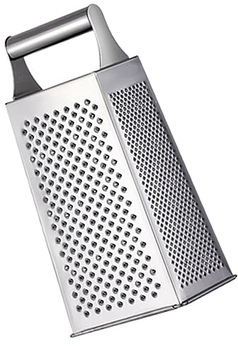 BRIGHTFUFU Rallador Multifunción de Acero Inoxidable Resistente para Queso y Verduras Diseño Vertical para Uso Doméstico y Corte Preciso