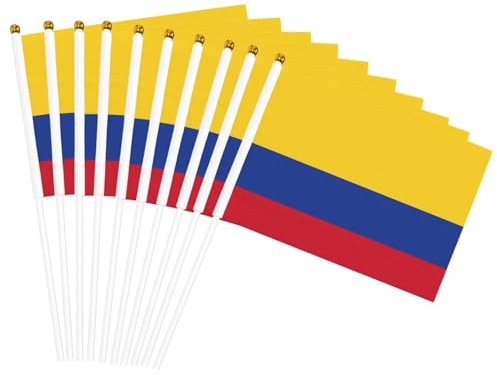 Drapeau de la Colombie imprimé pratique Drapeau léger Décoration intérieure ou extérieure Événements fêtes