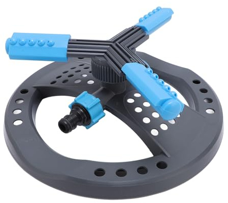 Automatic Garden Sprinkler, 360 Degree Plastic Rotating Water Sprinkler Lawn Irrigation System for Yard Garden Farm