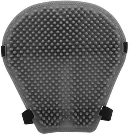 GALPADA Cuscino per Sella da Moto in Silicone Ispessito Antiscivolo Traspirante Coprisella Assorbimento Urti e Protezione Antiusura per Viaggi Lunghi Motociclisti