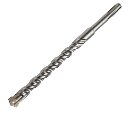1pcs SDS Plus Masonry Drill Bit, 110mm Length 4-10mm Dia Cross Carbide Tip Rotary Hammer Drill Bit for Concrete, Brick(6.5mm)