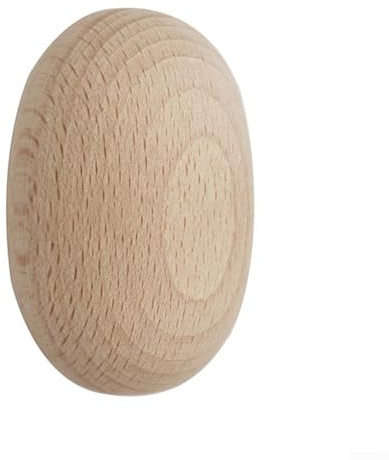 Herramienta para zurcir huevos de madera para calcetines, accesorio de costura de madera de haya, 6 x 4 cm, diseño ergonómico compacto para reparaciones de punto y ganchillo