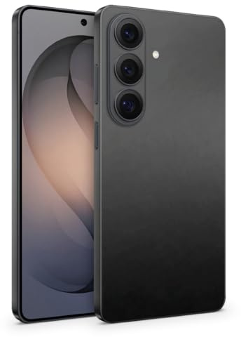 Skins Compatible avec Samsung Galaxy S26 et S26 Ultra, film de protection d'écran à 360° Full Cover ou Back Only (couverture complète, noir mat, Galaxy S26 Ultra)