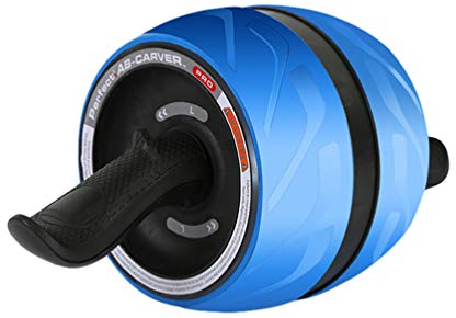 Heheja Erwachsene Bauchtrainer AB Carver Pro, Roller Bauchtrainer, Bauchmuskeltrainer Muskeltrainer Bauchtrainer AB Bauchroller Blau